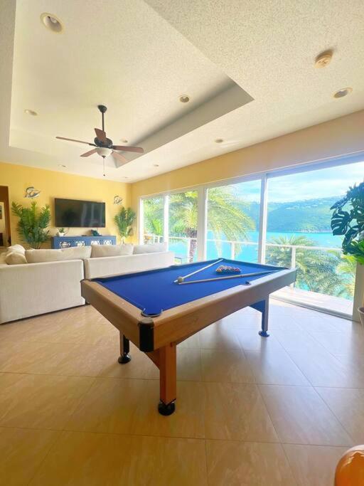 Sailfish Villa Luxury Beachfront Estate Magens Bay Cruz Bay Eksteriør billede