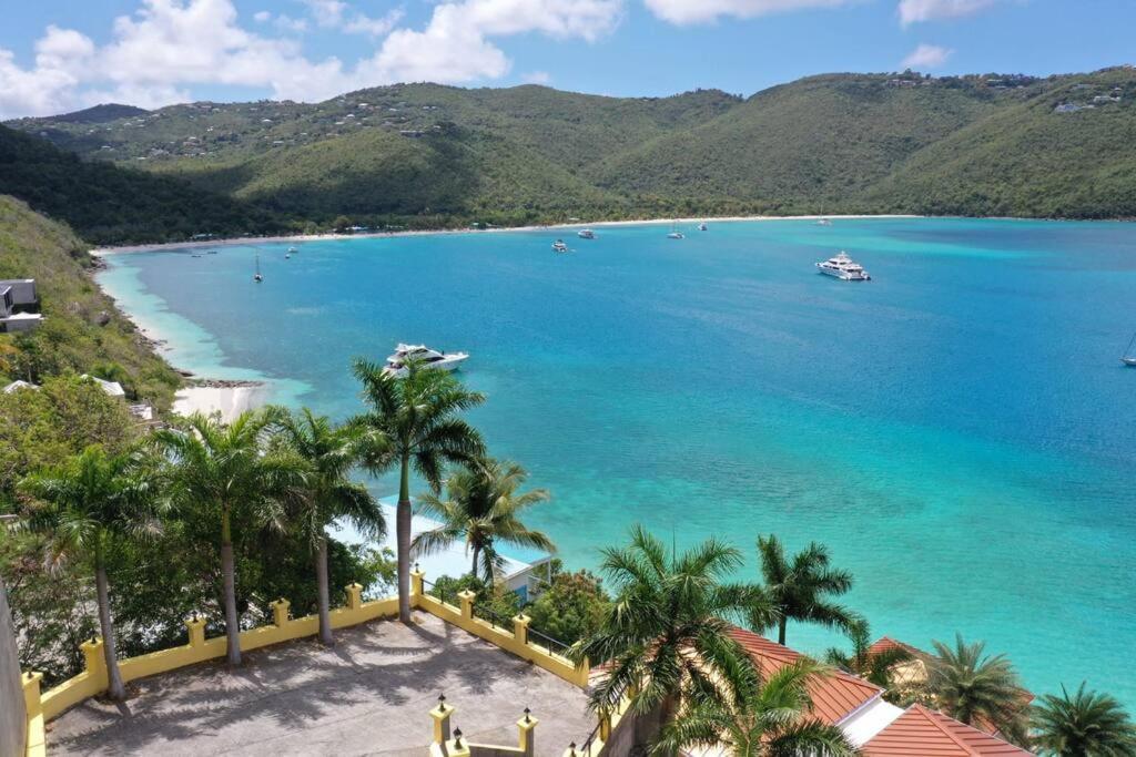 Sailfish Villa Luxury Beachfront Estate Magens Bay Cruz Bay Eksteriør billede