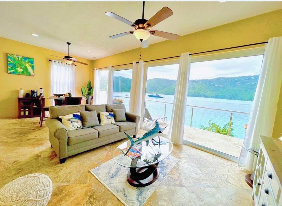 Sailfish Villa Luxury Beachfront Estate Magens Bay Cruz Bay Eksteriør billede