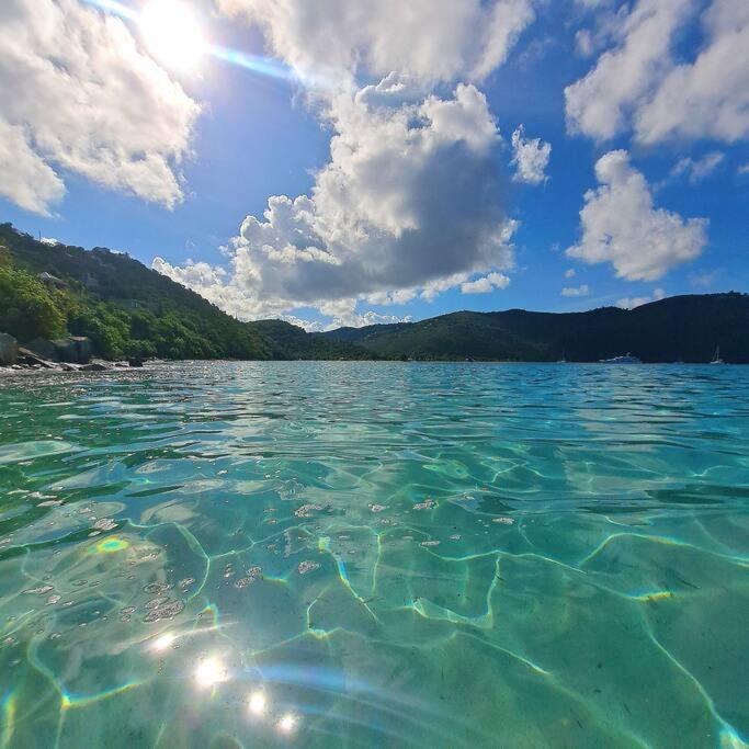 Sailfish Villa Luxury Beachfront Estate Magens Bay Cruz Bay Eksteriør billede
