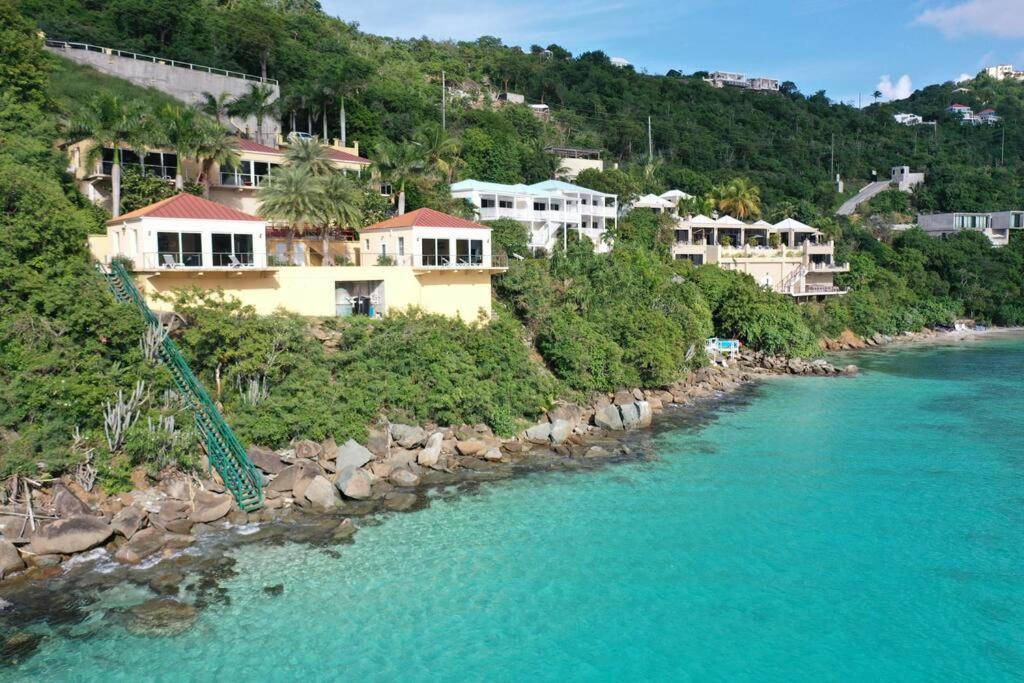 Sailfish Villa Luxury Beachfront Estate Magens Bay Cruz Bay Eksteriør billede