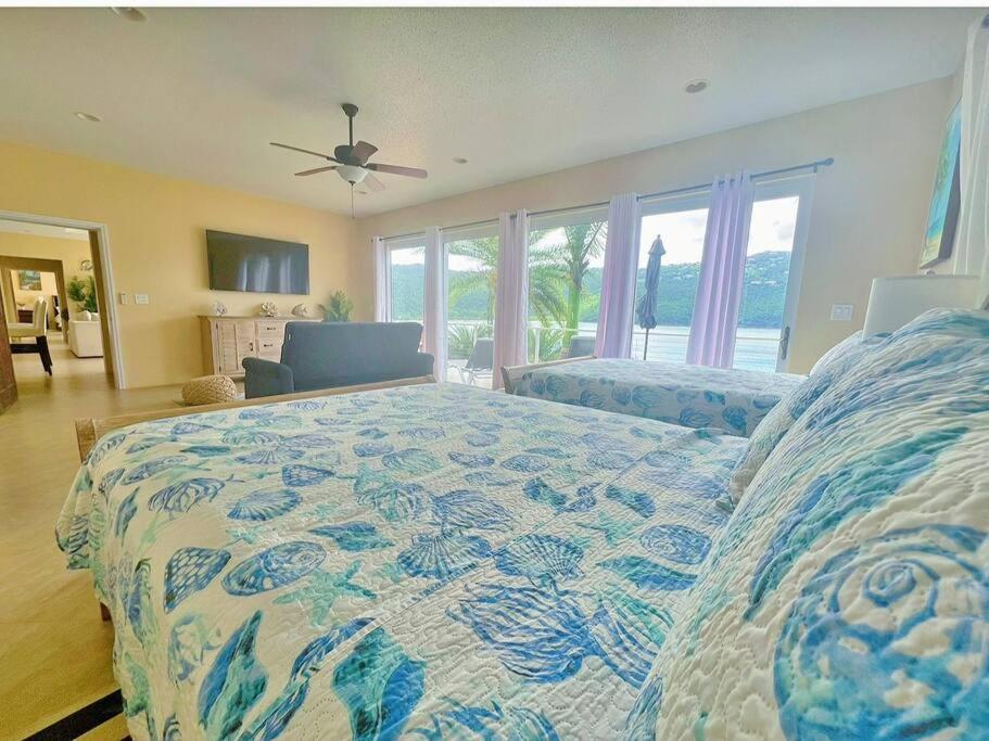 Sailfish Villa Luxury Beachfront Estate Magens Bay Cruz Bay Eksteriør billede