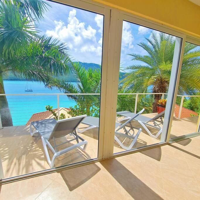 Sailfish Villa Luxury Beachfront Estate Magens Bay Cruz Bay Eksteriør billede