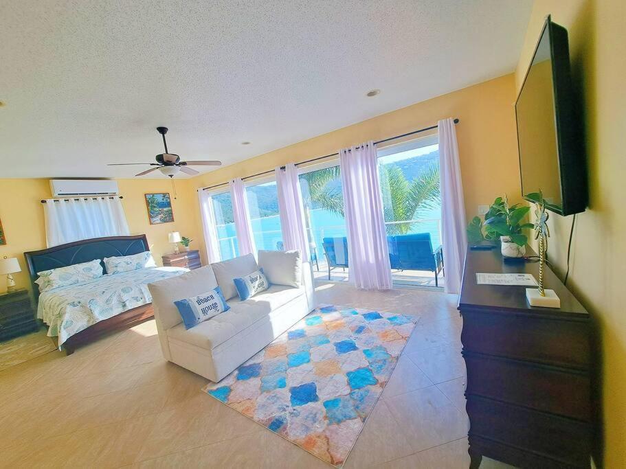 Sailfish Villa Luxury Beachfront Estate Magens Bay Cruz Bay Eksteriør billede