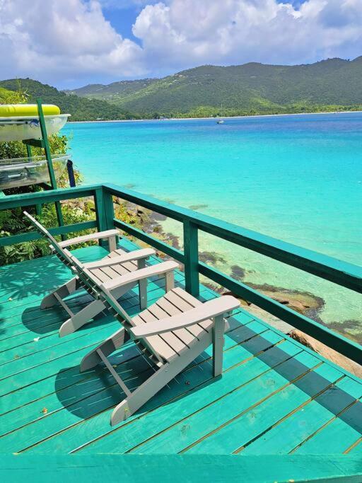 Sailfish Villa Luxury Beachfront Estate Magens Bay Cruz Bay Eksteriør billede